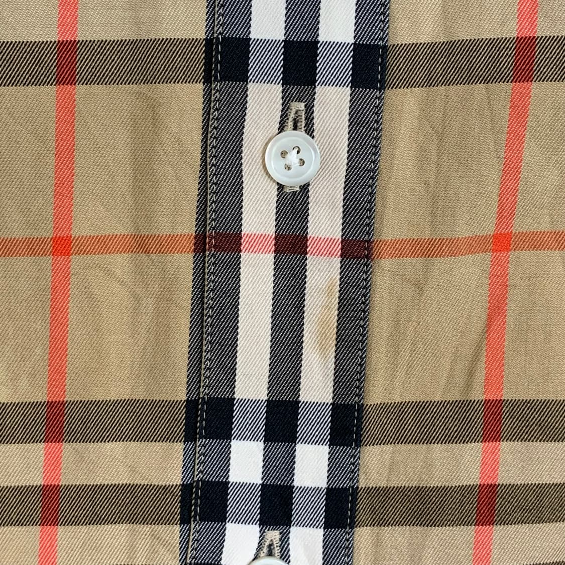 버버리 긴팔 셔츠 (남L) 상품이미지4