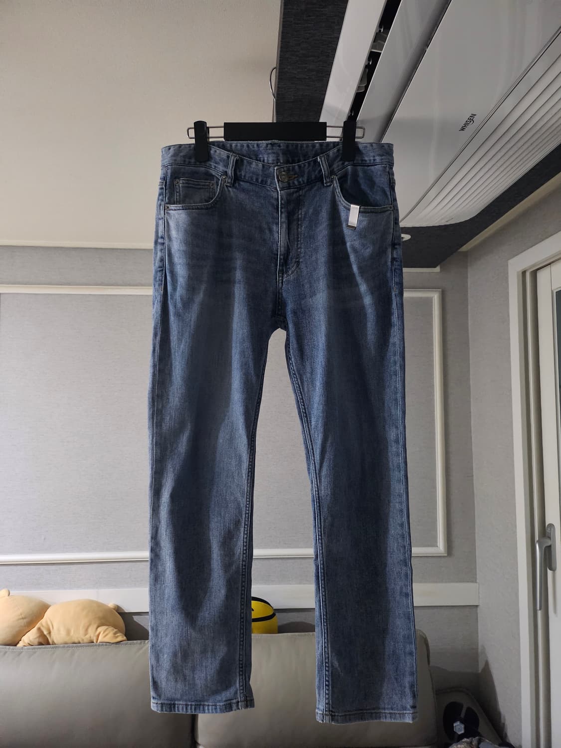 [거의 새것] 질스튜어트뉴욕 슬림핏 청 데님 팬츠 바지 82 상품이미지1