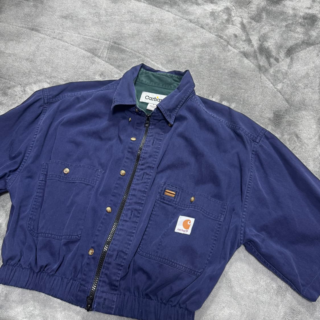 칼하트 투웨이 크롭 커스텀 워크자켓 상품이미지3