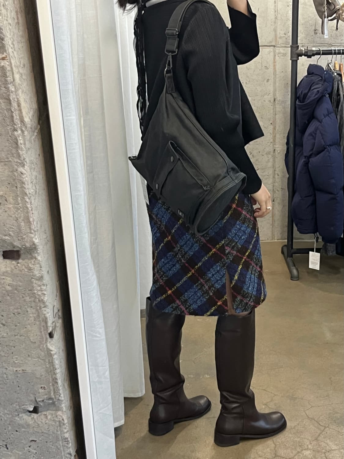 포터 스모키 2way 크로스백 상품이미지4