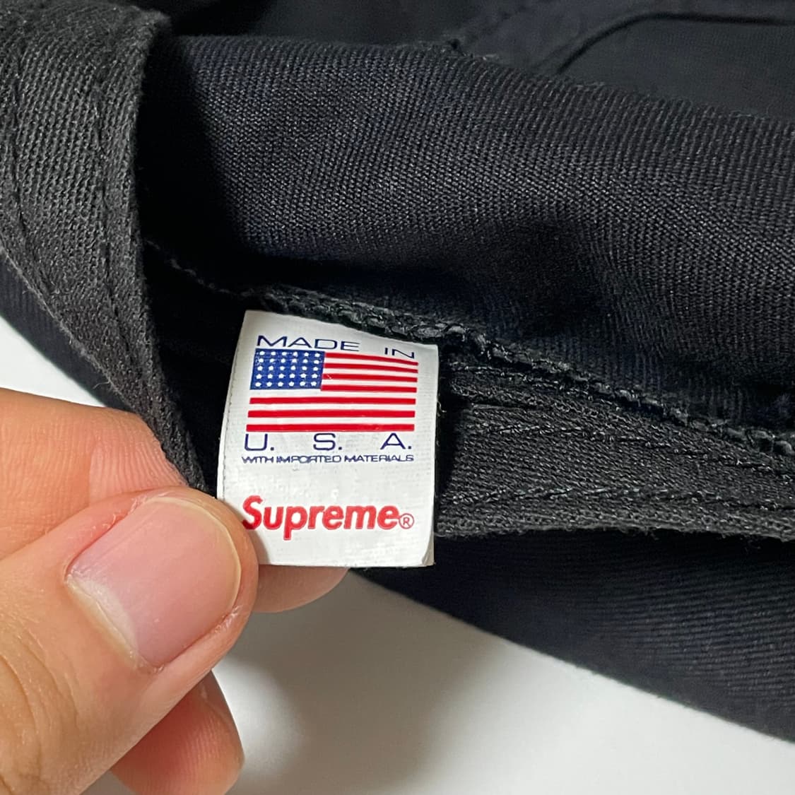 슈프림 캠프캡 조절끈 레더버젼 상품이미지5