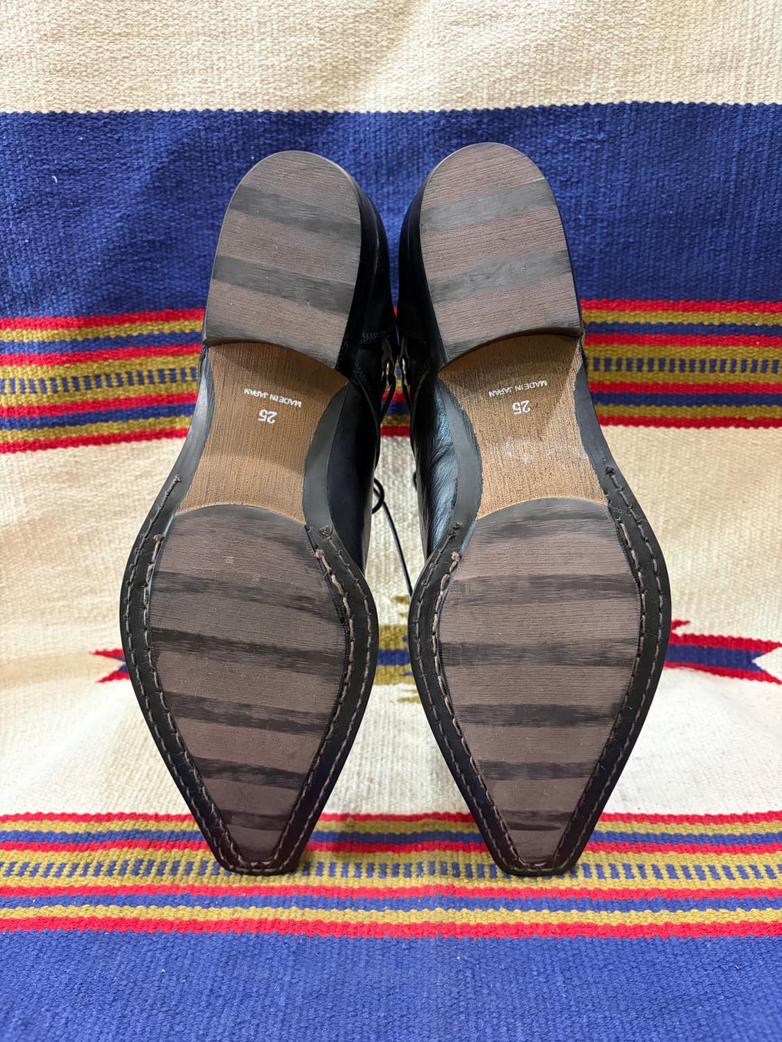 훕데두 아카이브 롱노즈 레이스 스루 부츠 상품이미지7