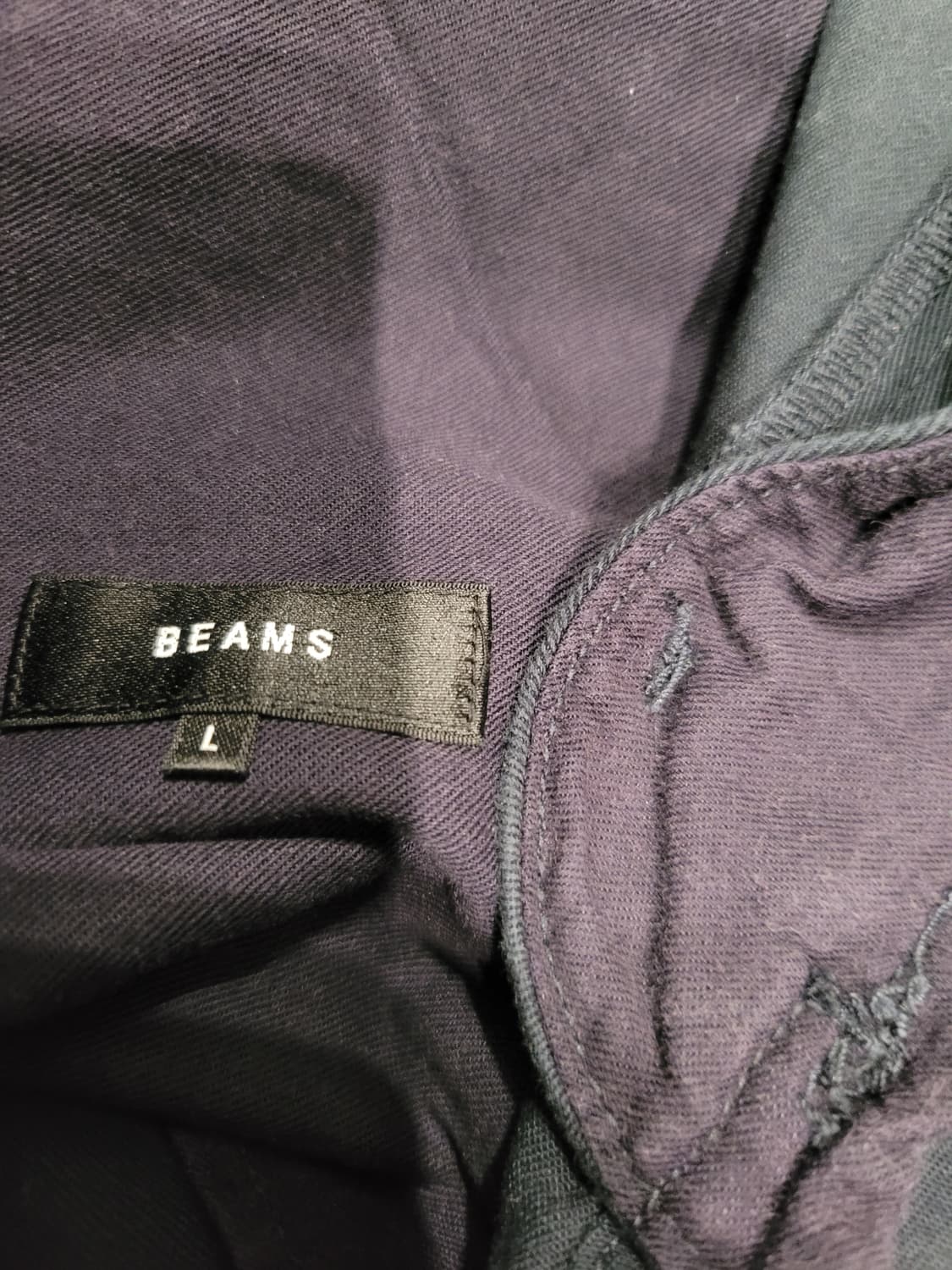 🛍️ [새상품] 빔즈(BEAMS) 1940's 복각 디테일 와이드 치노 상품이미지5