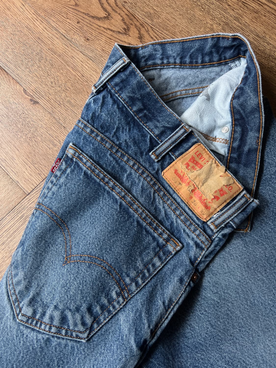 [38]리바이스 517 빈티지 페이딩 플레어진 F32 상품이미지4