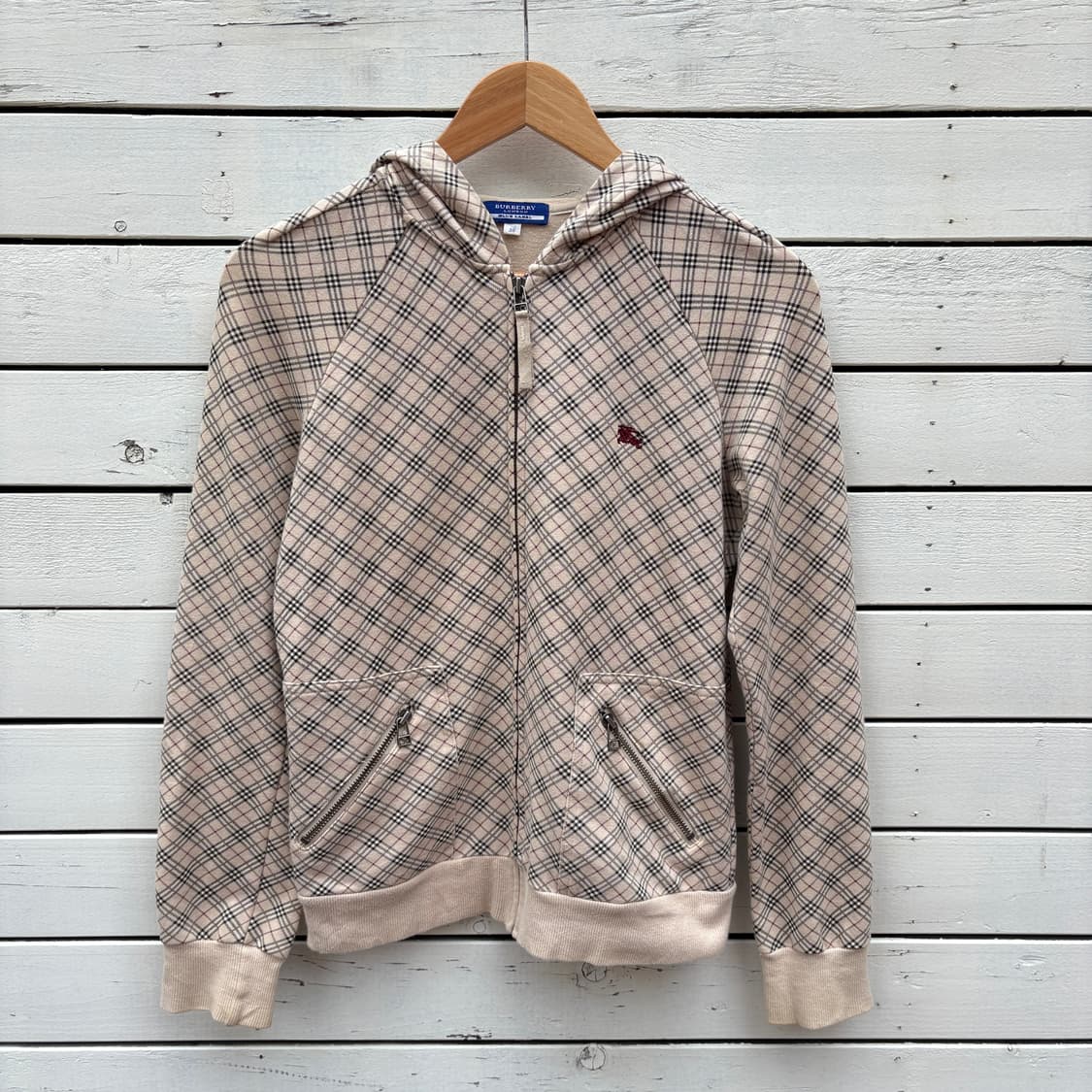 Burberry 버버리 체크 후드집업 상품이미지1