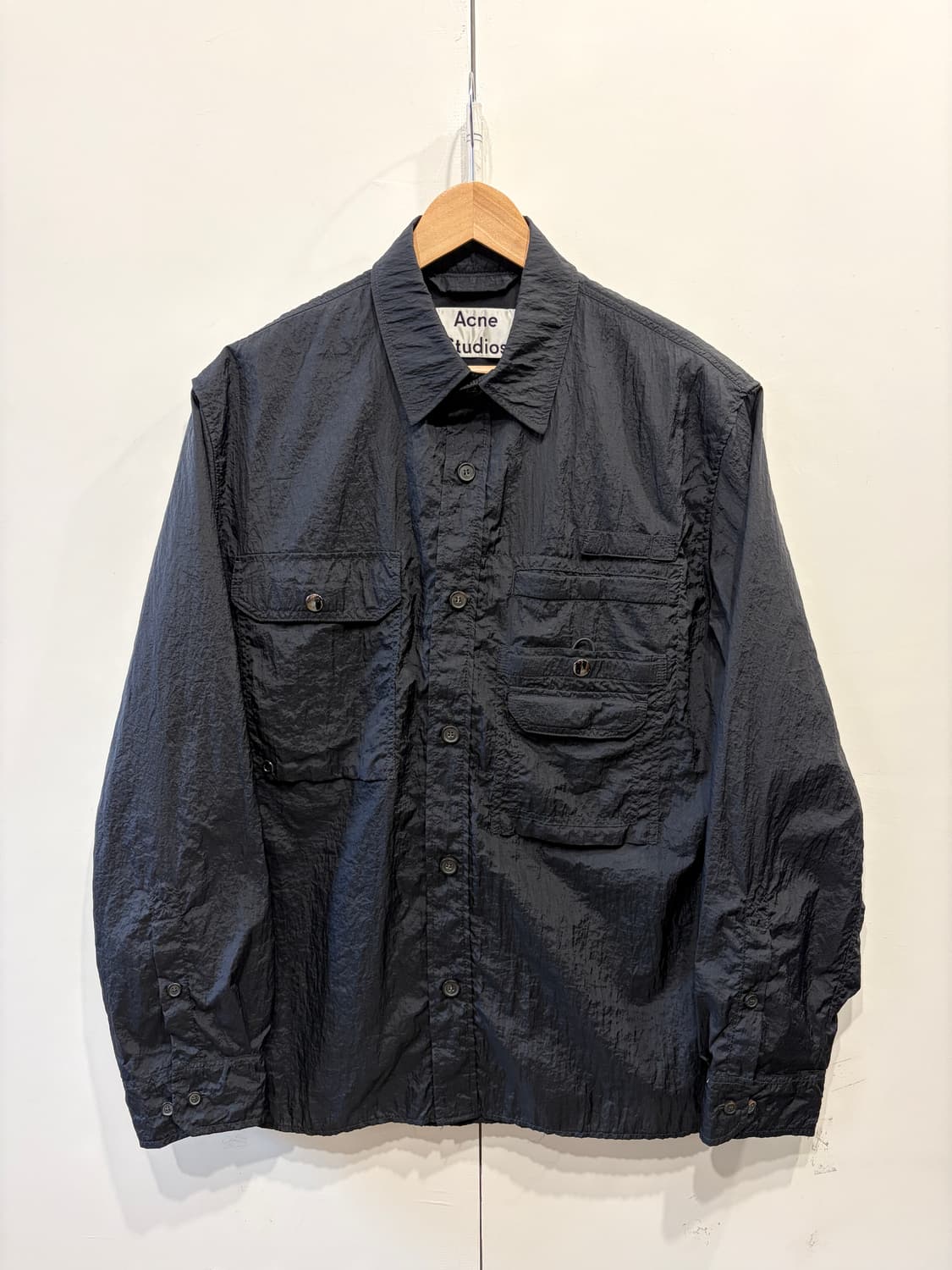 아크네 스튜디오 오랄로 나일론 셔츠 자켓 상품이미지1