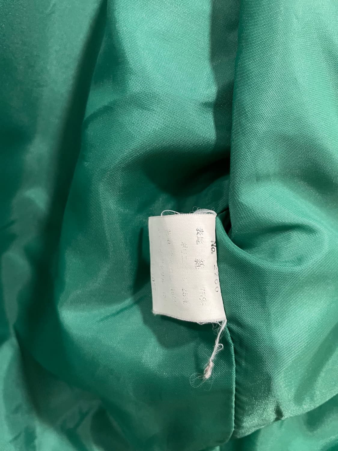 (빈티지)워싱 컬러블록 빅 프린팅 바시티자켓 상품이미지6