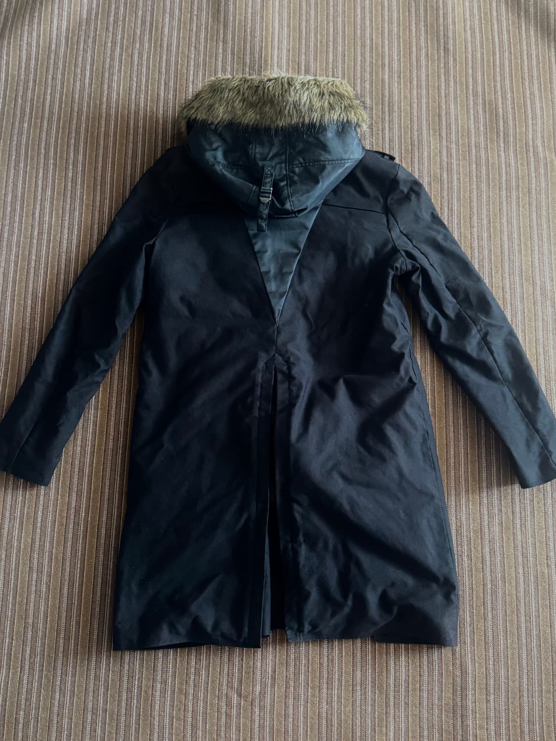 Mihara Yasuhiro 레이어링 퍼 코트 상품이미지3