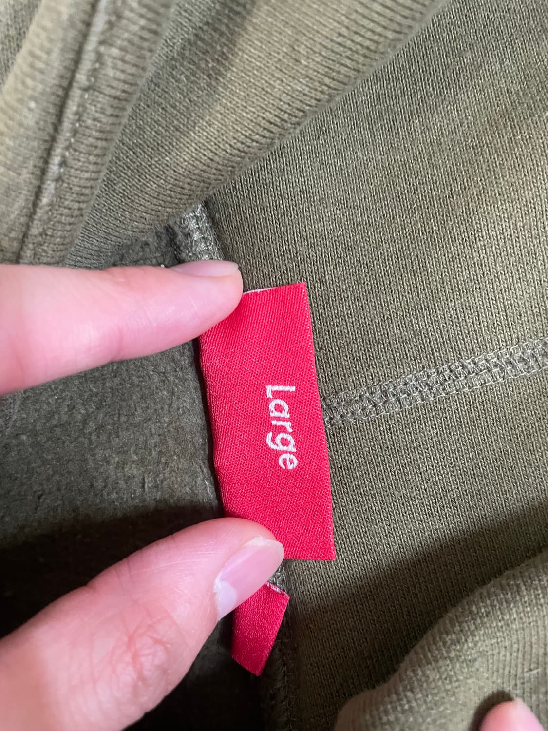 [L] 슈프림 바시티 후드 상품이미지4