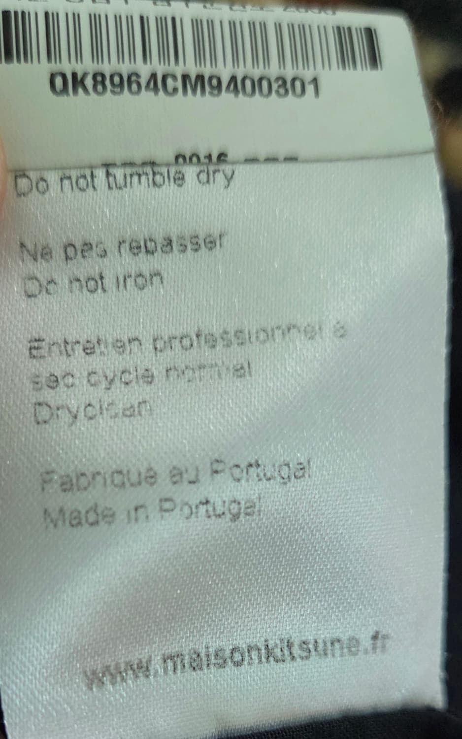 메종키츠네 뽀글이 자켓 L 상품이미지5