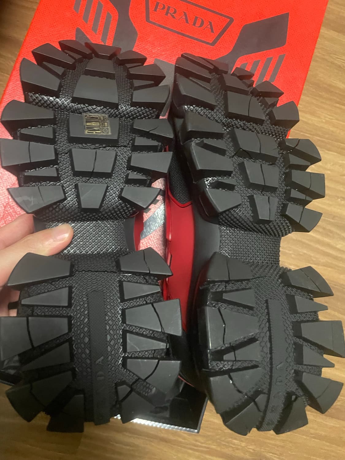 프라다 썬더 클라우드 버스트 uk9 새상품 280 운동화 스니커즈 상품이미지5