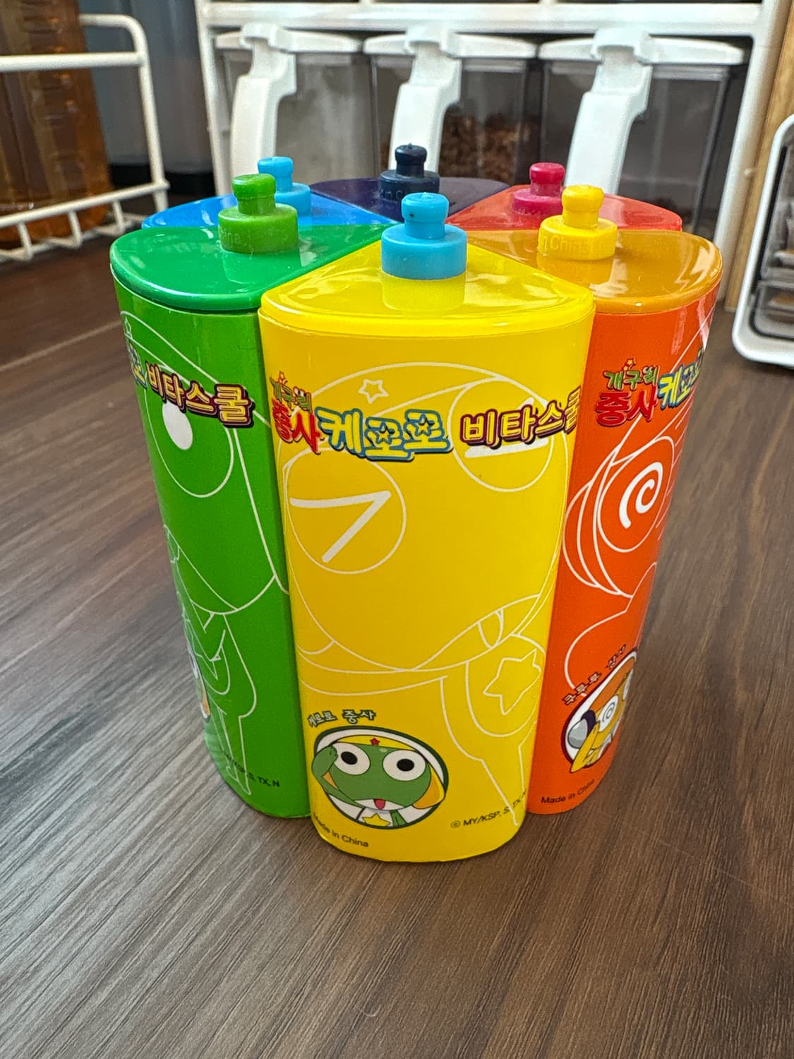 고전 개구리중사 케로로 비타스쿨 연필꽂이 상품이미지1