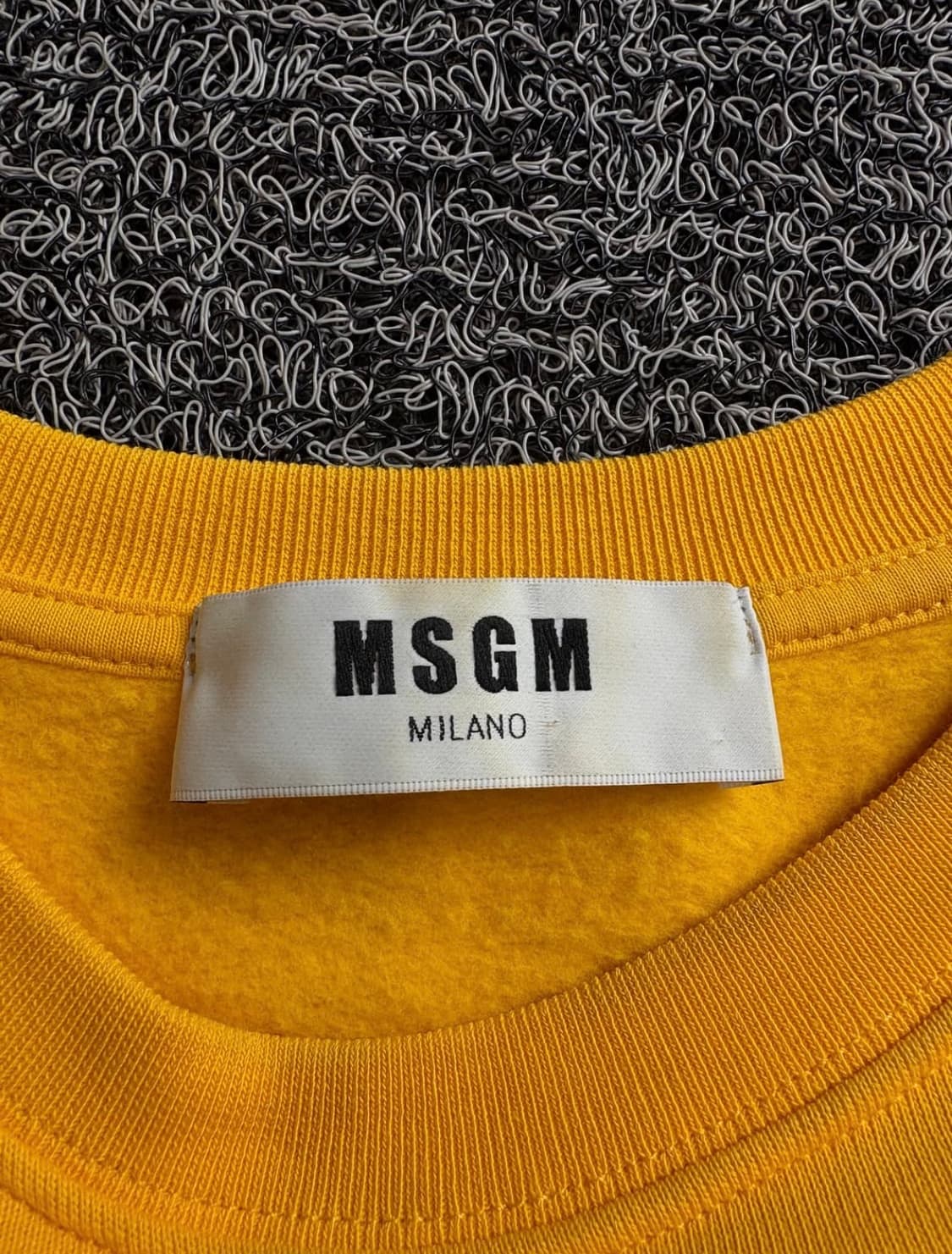 MSGM 밀라노 센터빅로고 크루넥 맨투맨 4853 상품이미지4