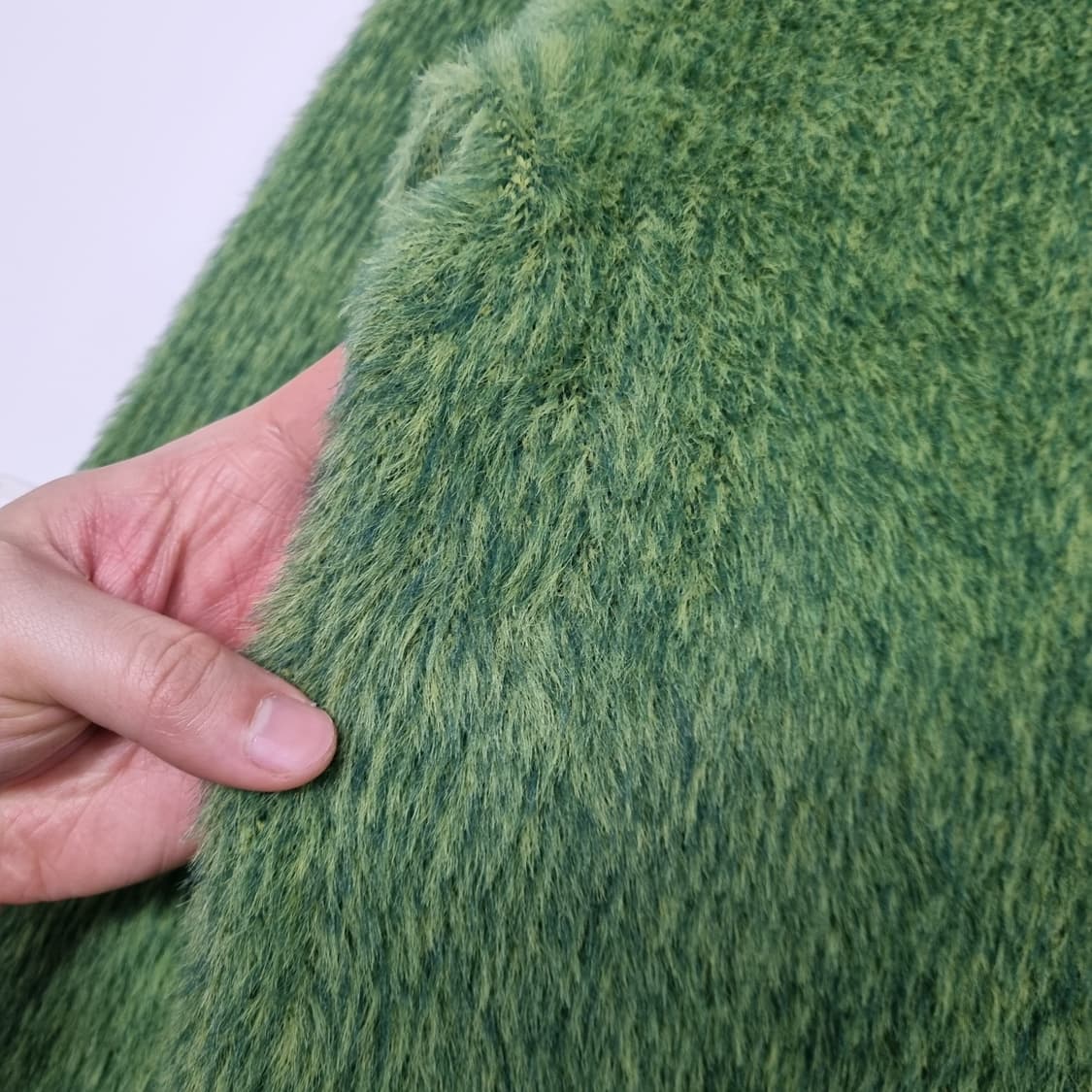 노메뉴얼 헤어리 크롭 니트 - XL 상품이미지5