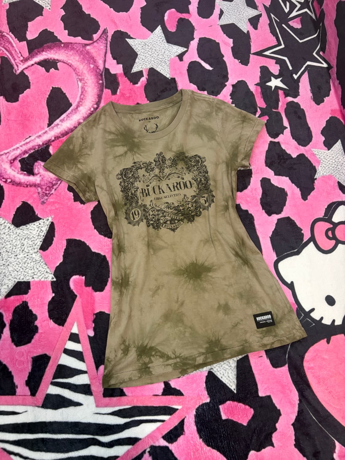 BUCKAROO Y2K tie-dye T-shirt 상품이미지9