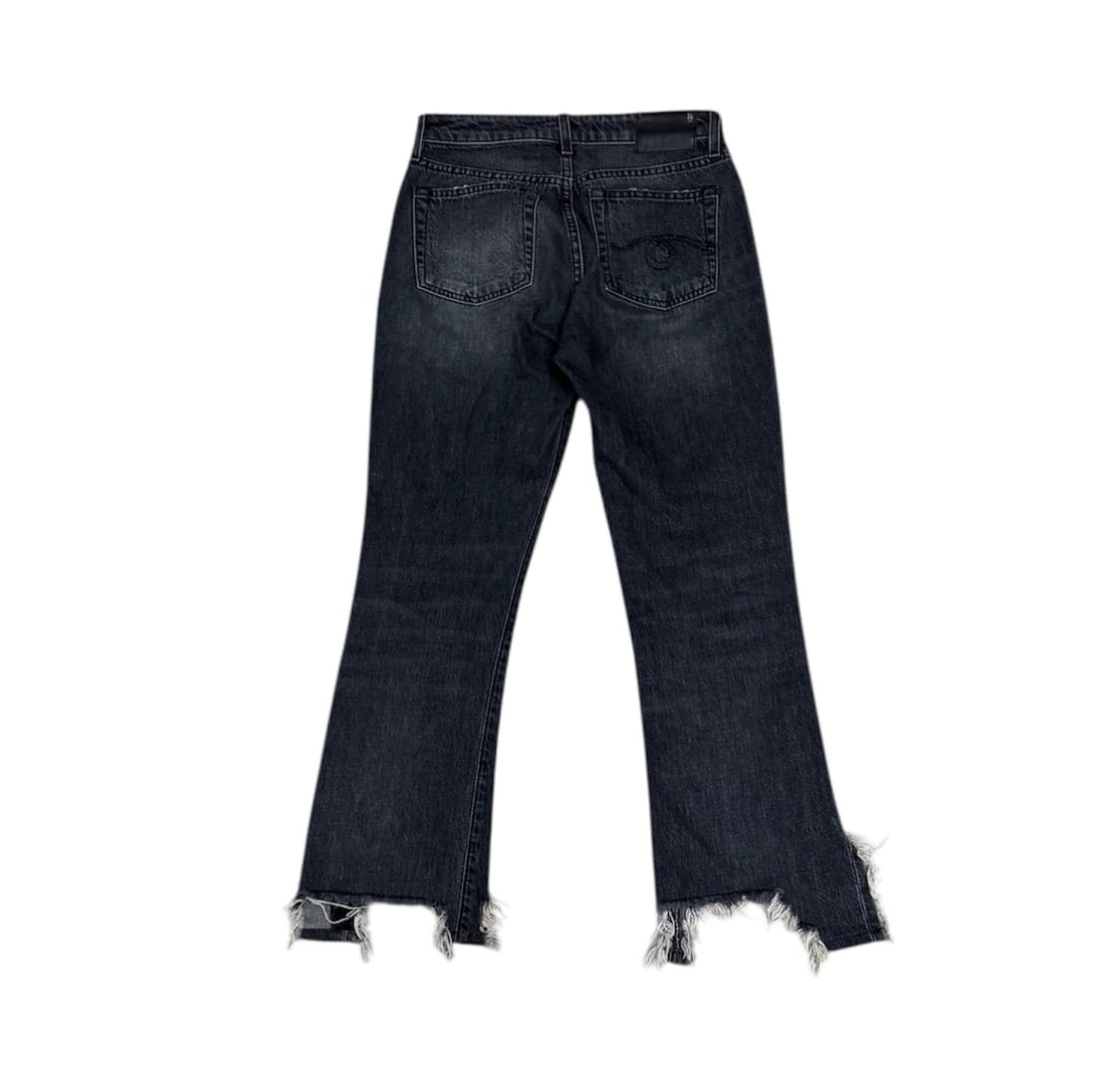 R13 플레이드 햄 데님 팬츠 상품이미지2