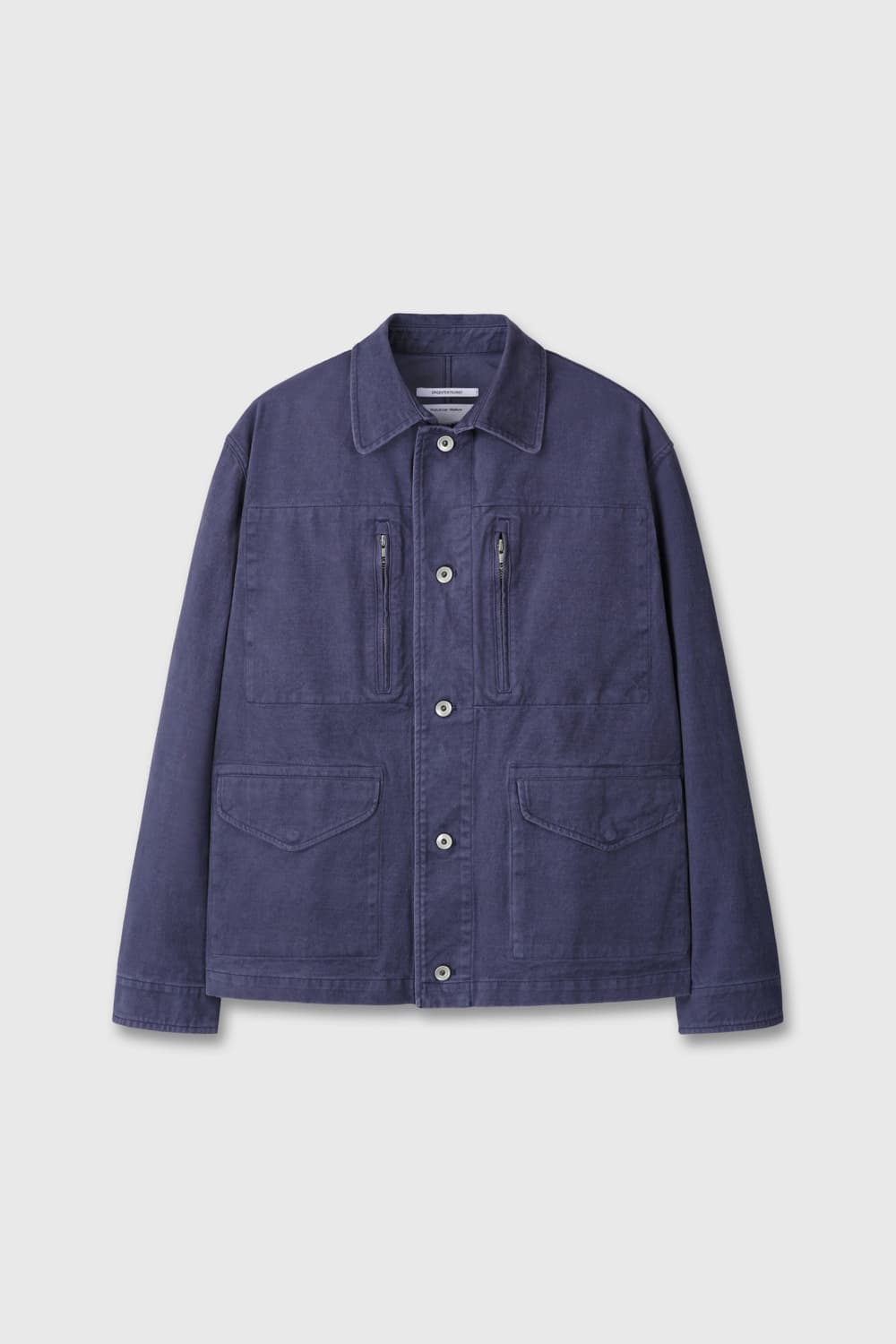 Vintage washed work jacket 블루 M 상품이미지1