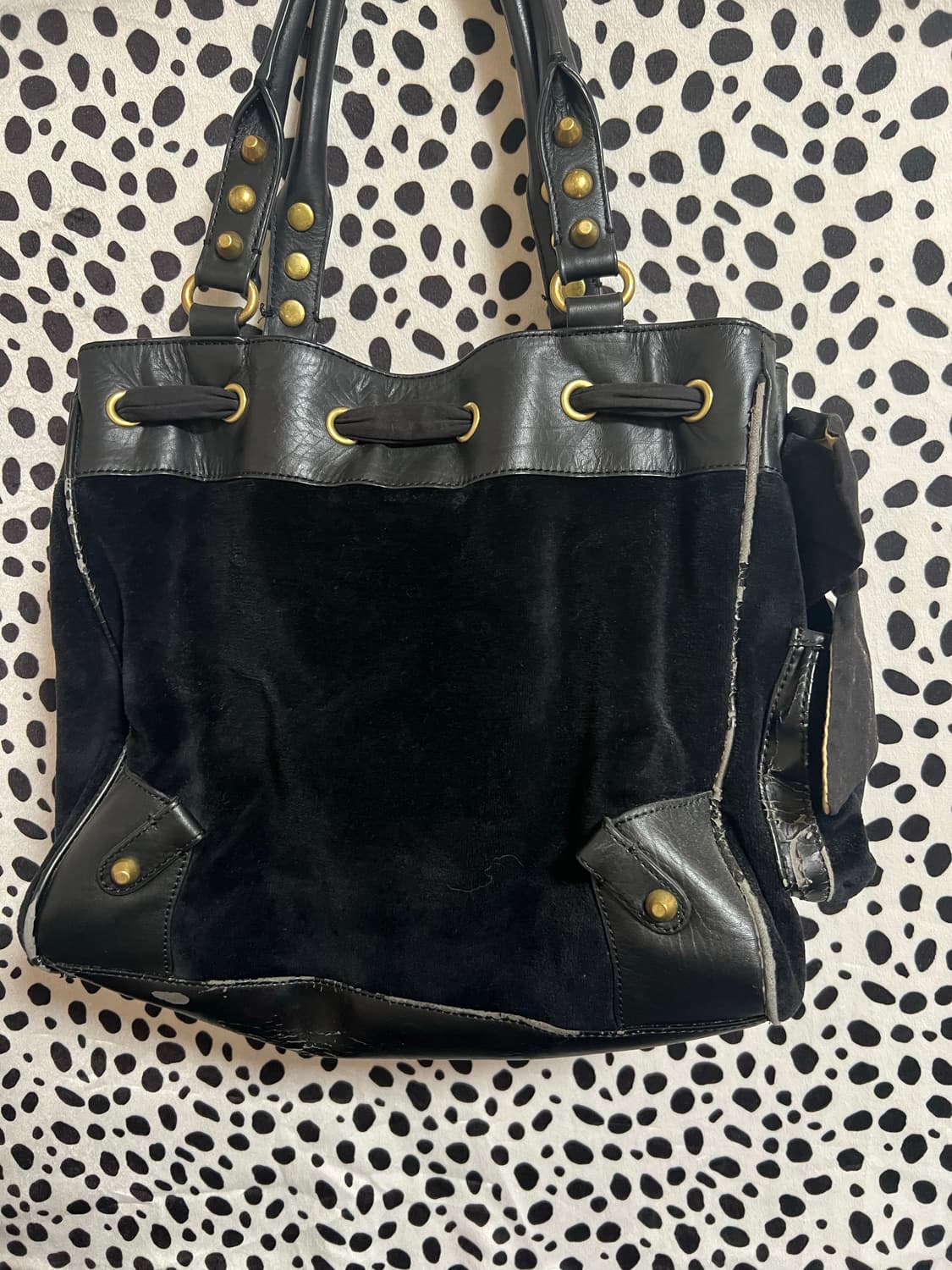 쥬시꾸뛰르 블랙 숄더백 가방 상품이미지2