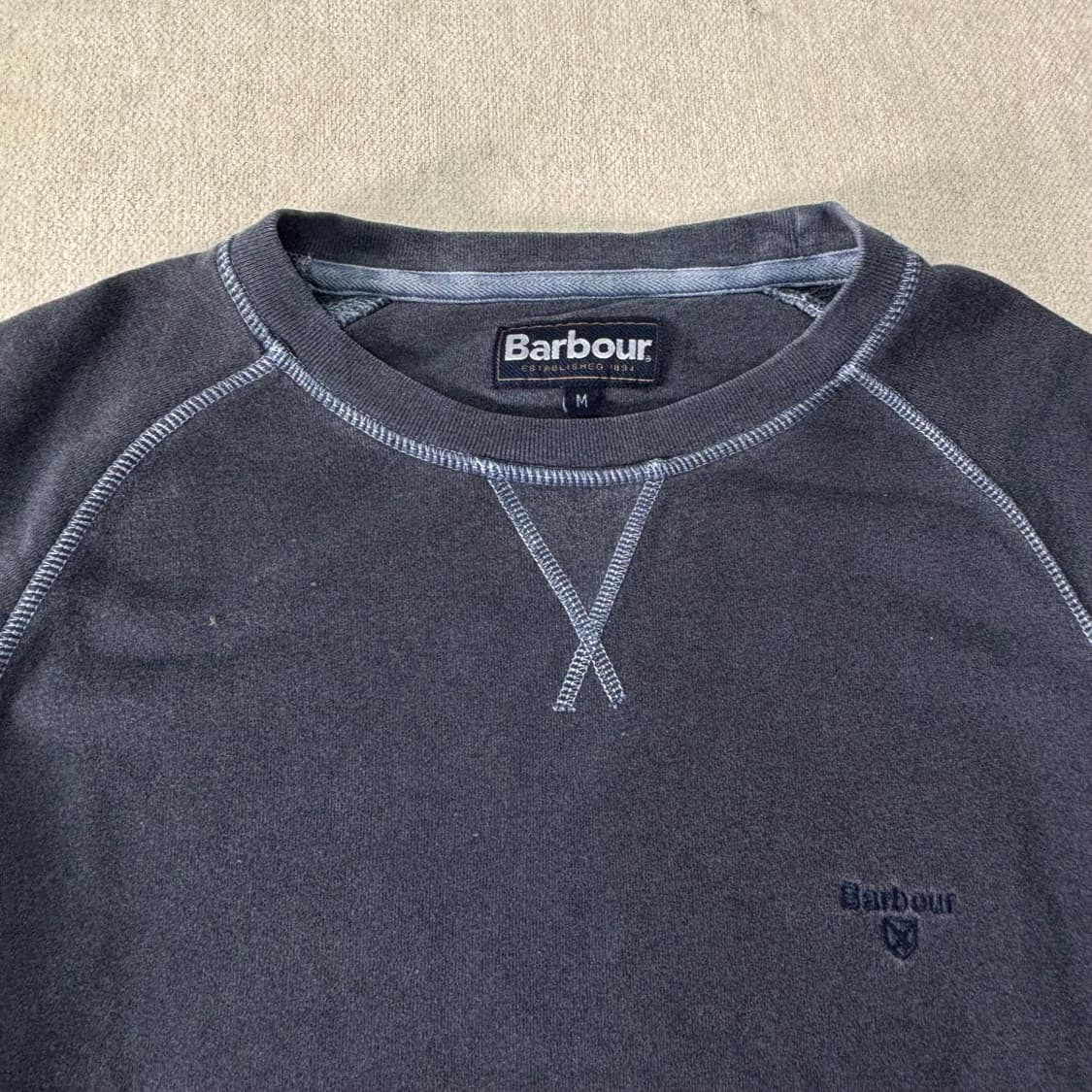 100 바버 스티치 롱슬리브 티셔츠 상품이미지2