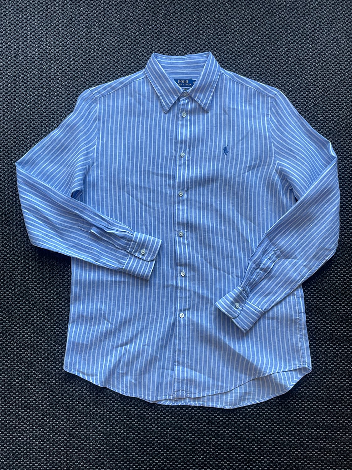 폴로 랄프로렌 스트라이프 린넨 셔츠  상품이미지1