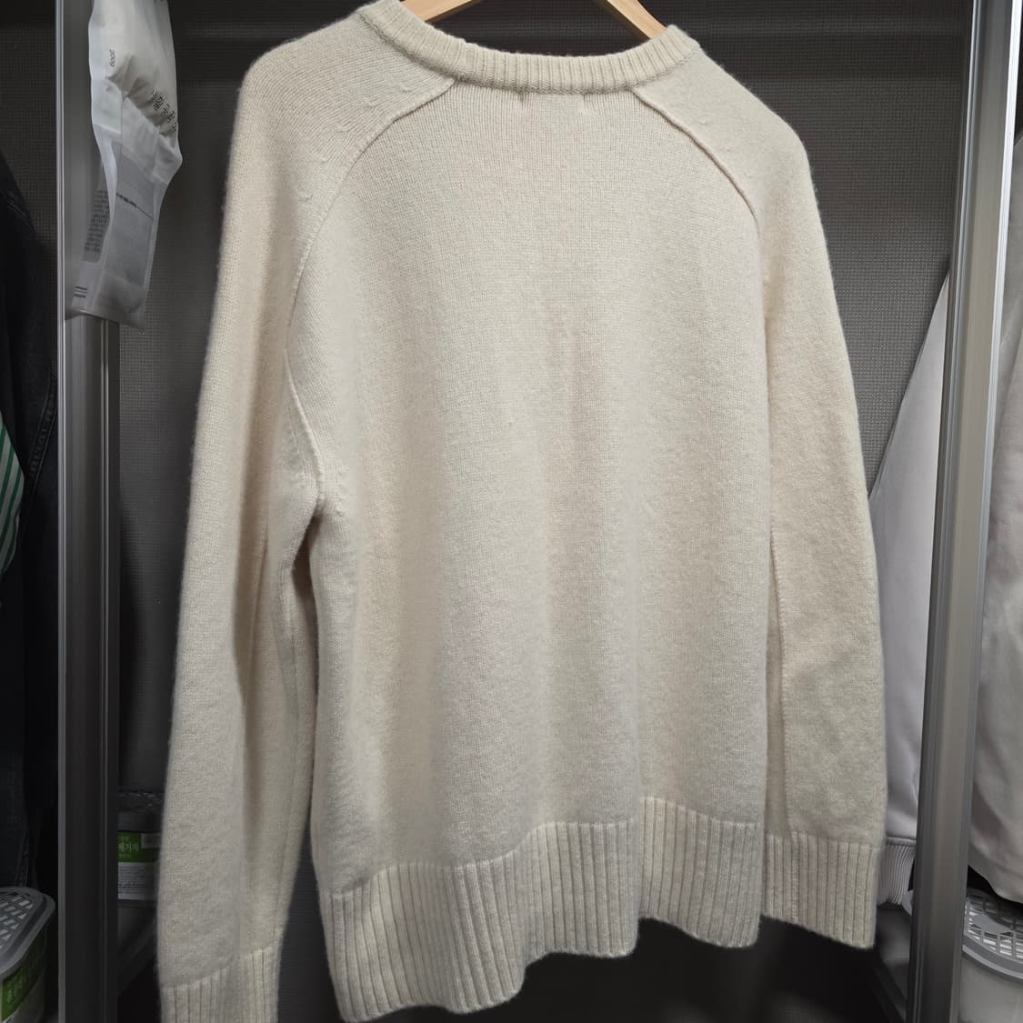 타임옴므 울니트 아이보리 100 상품이미지4