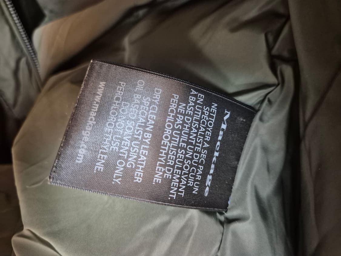 맥케이지 여성 구스다운 패딩 m/m 상품이미지8