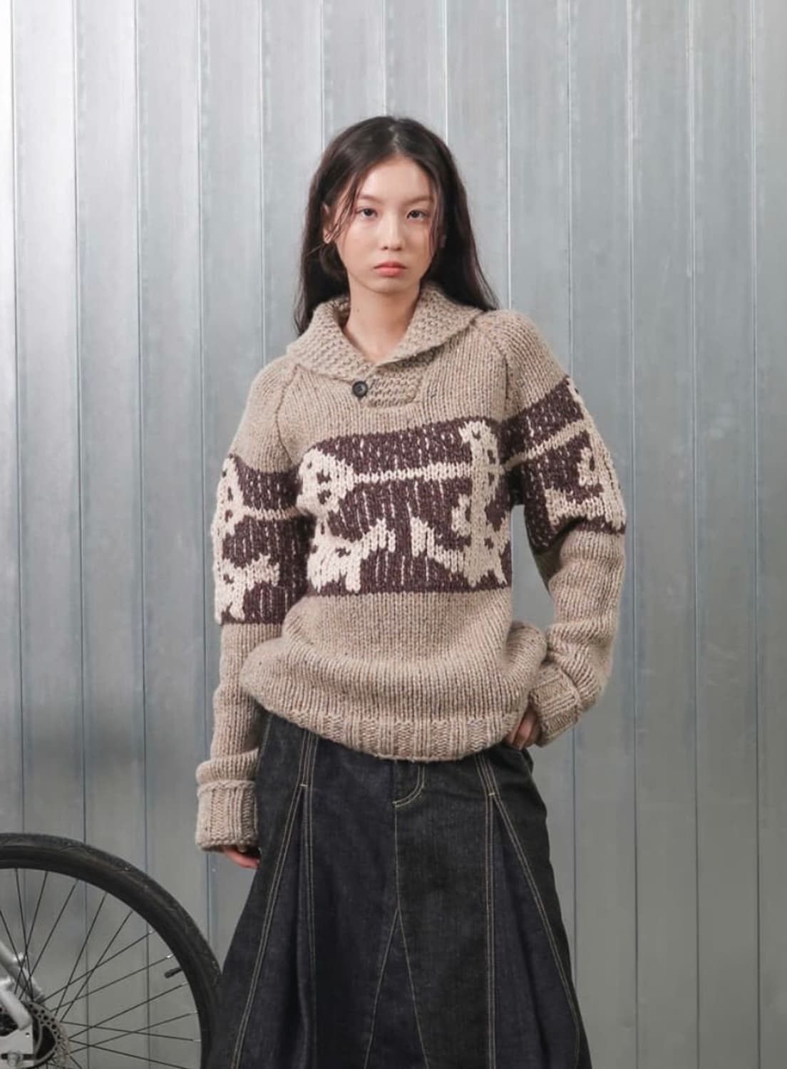 Safarispot 사파리스팟 니트 region motors club 상품이미지1