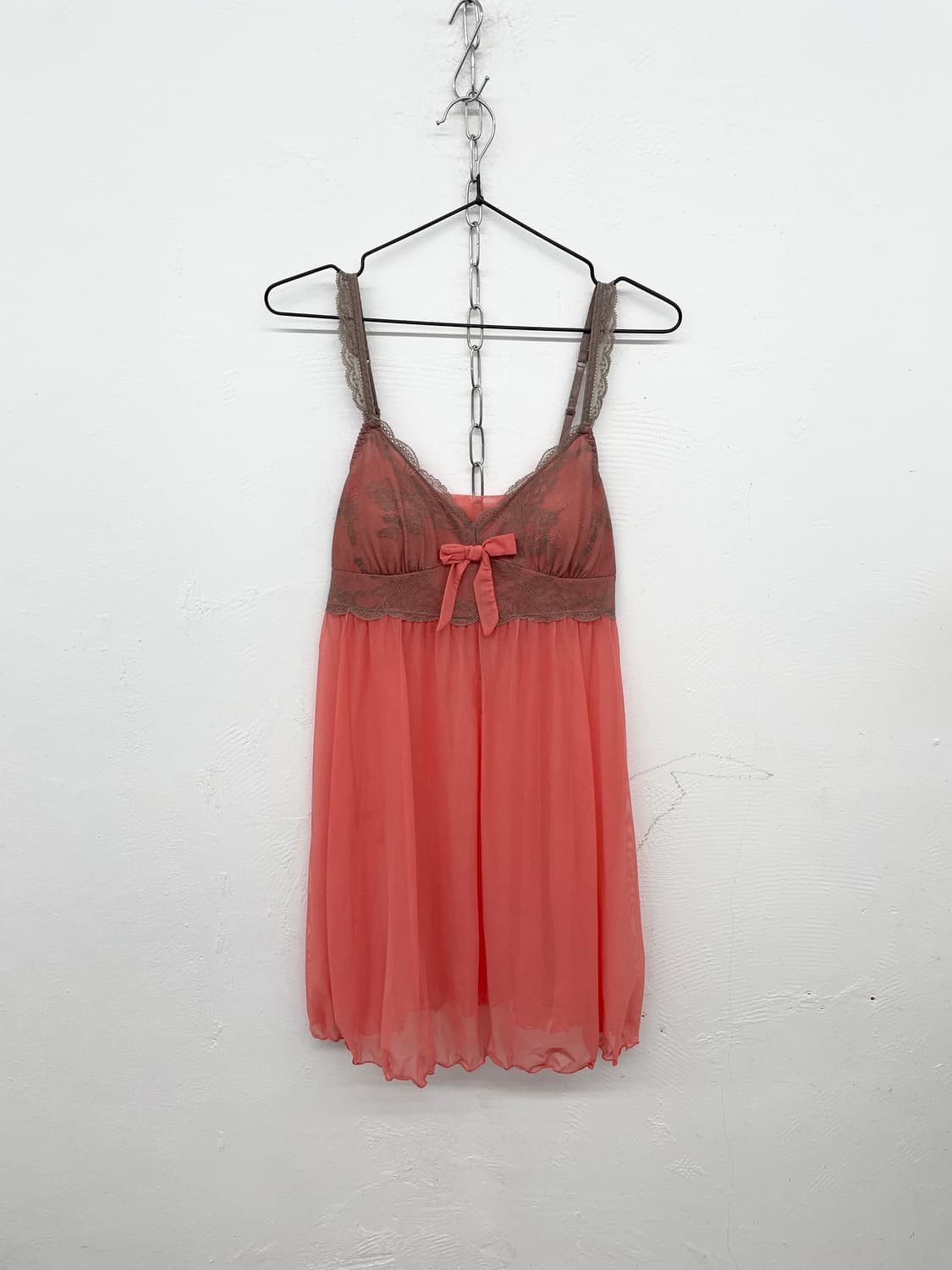 피치 레이스 시어 슬립 상품이미지4