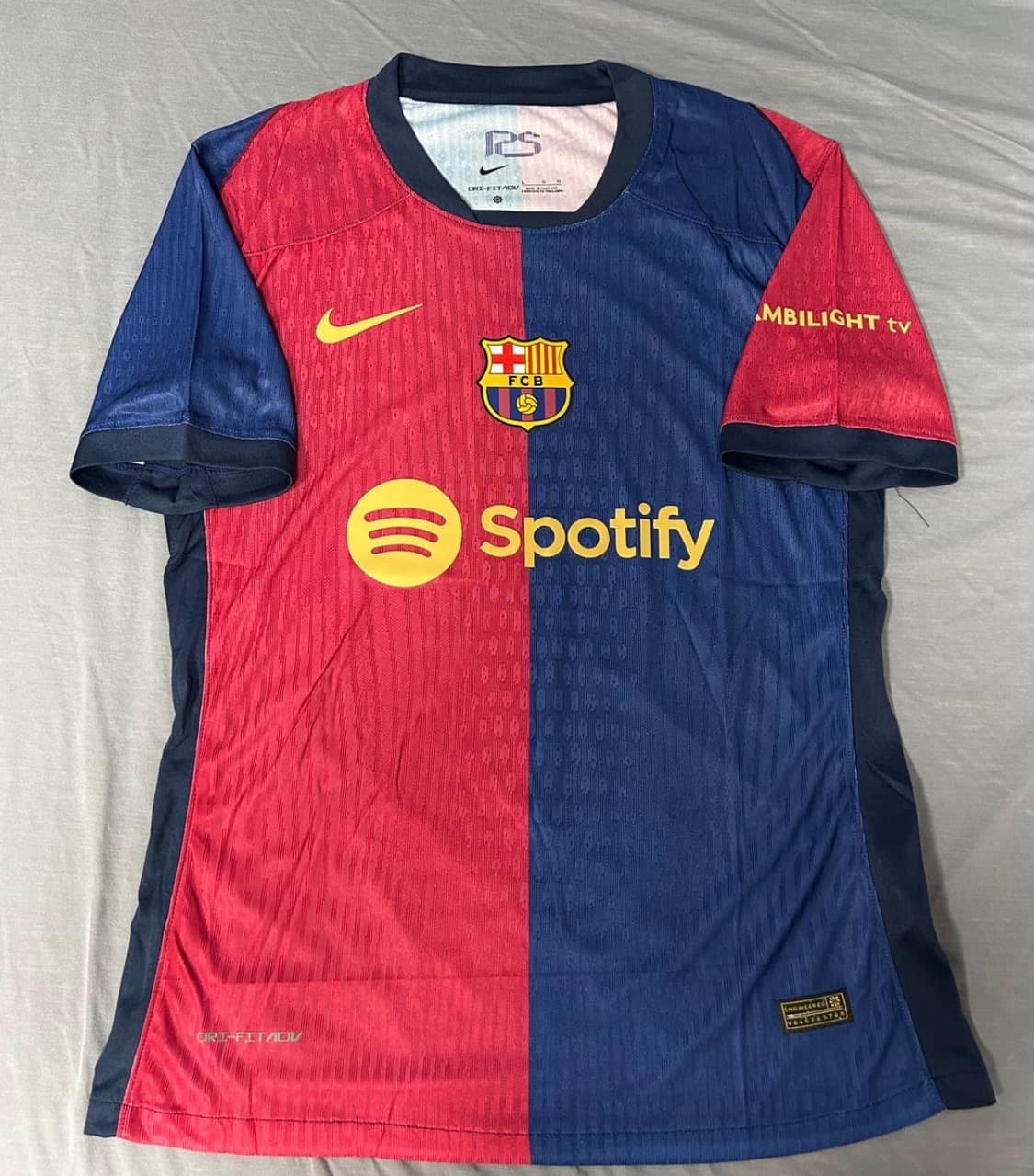 24/25 바르셀로나 홈 어센틱 유니폼 상품이미지1