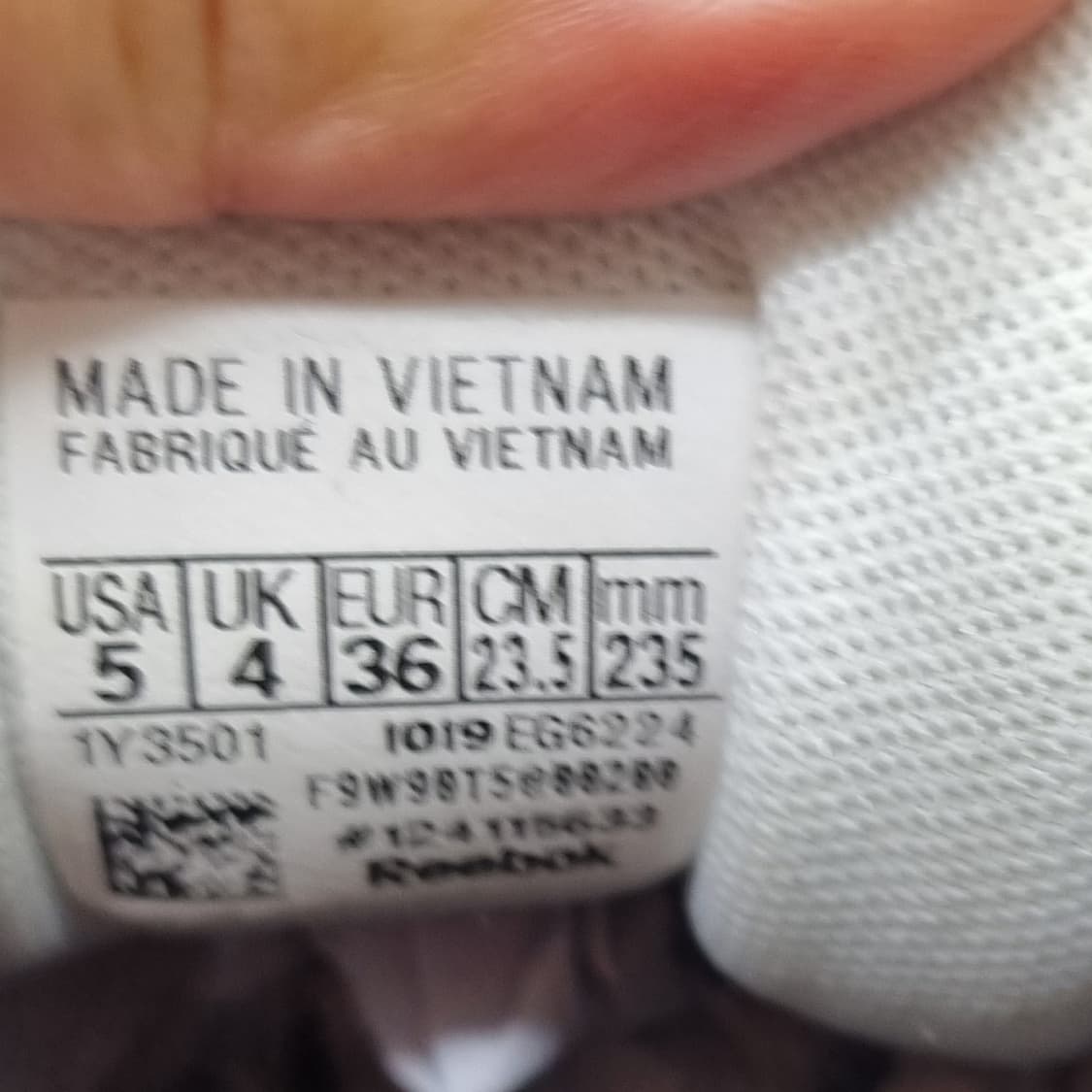 리복  일렉트로3d 여성운동화235 상품이미지6