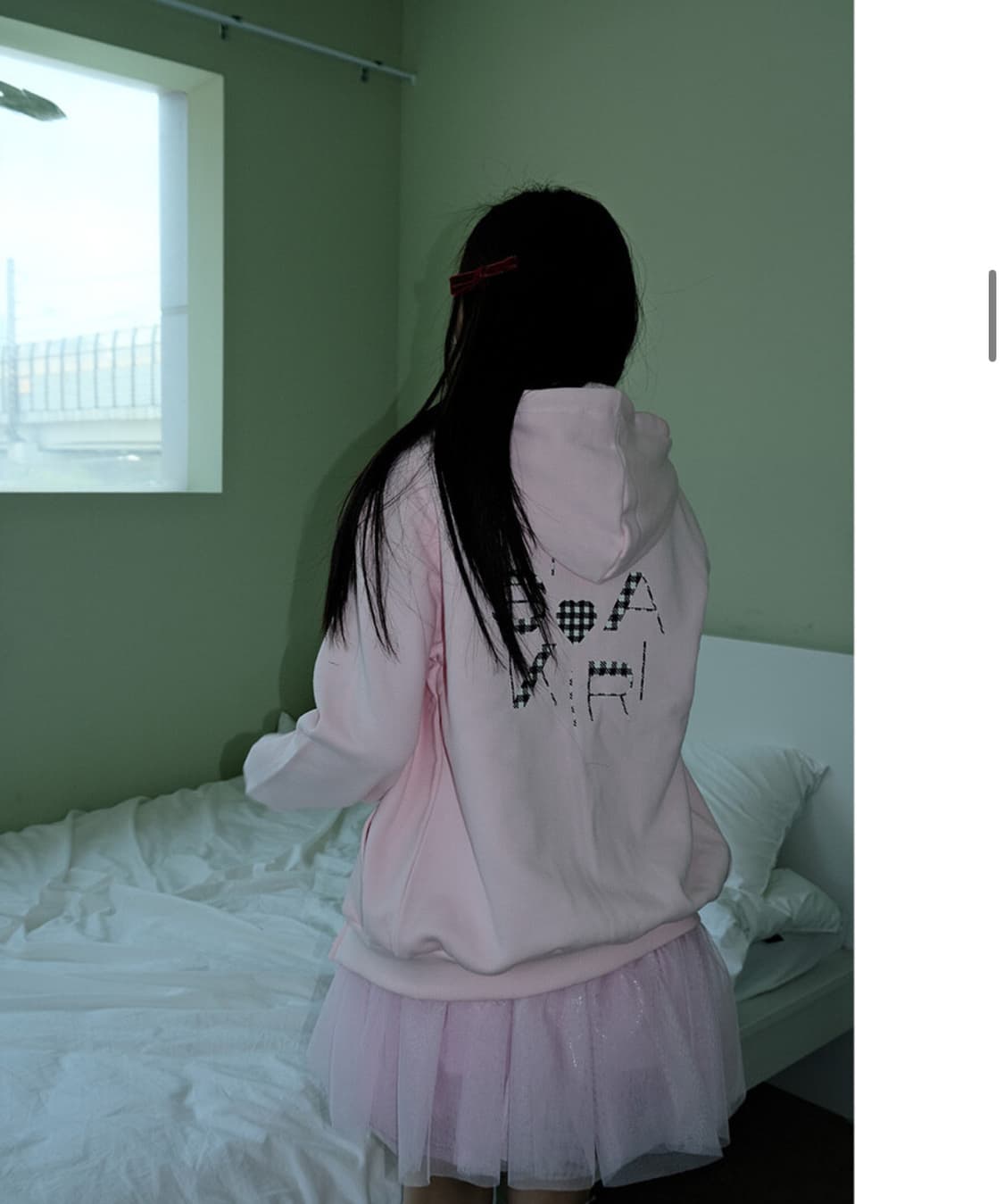 샤키리 Kirigirl Hoodie Zip Up_Pink 후드집업 상품이미지2