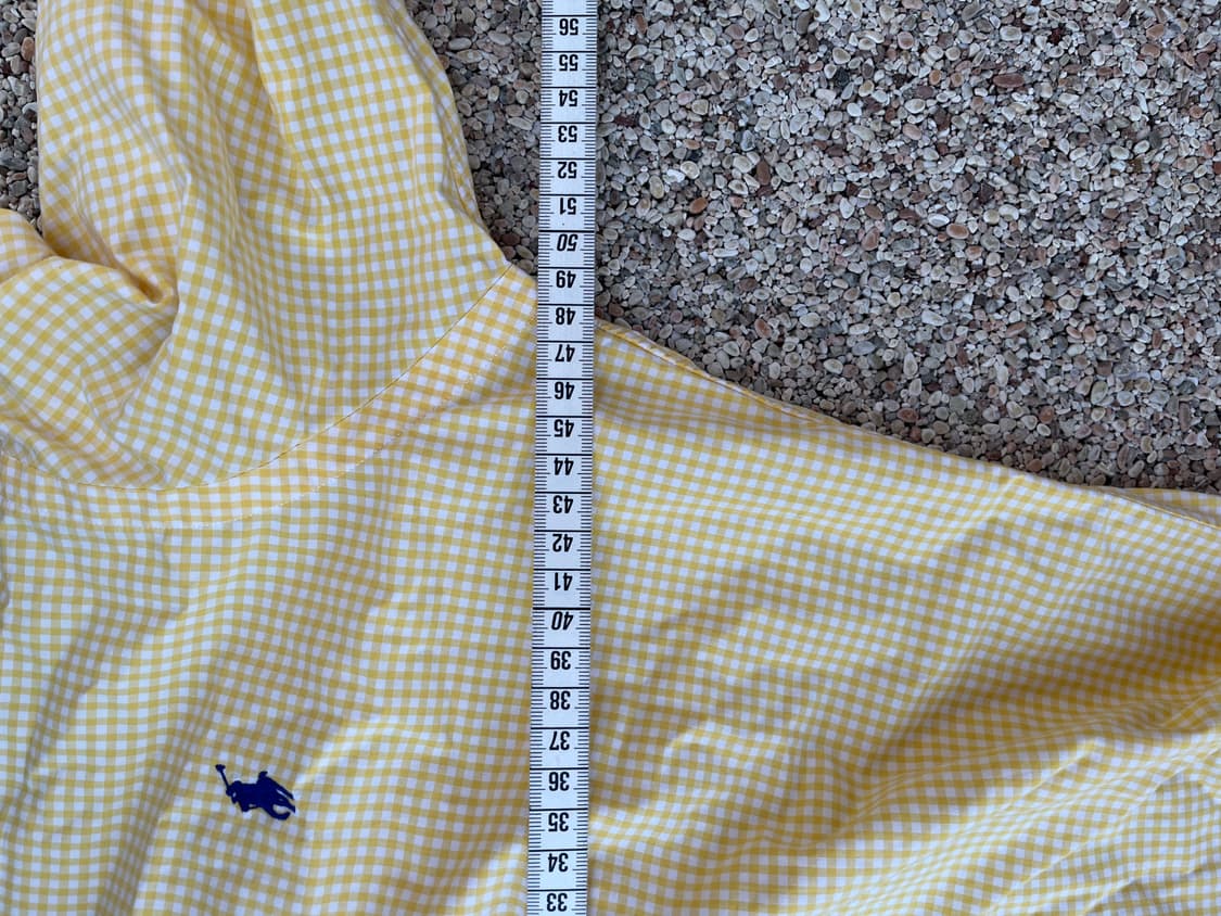 폴로 랄프로렌 블루 포니 옐로우 슬림핏 셔츠(s) 상품이미지5