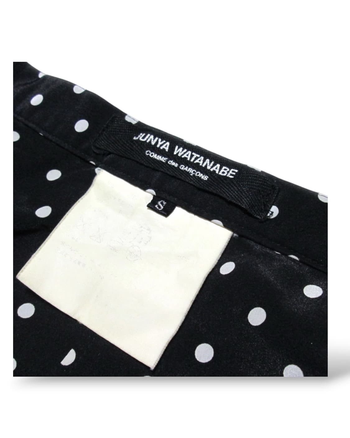 꼼데가르송 준야와타나베 도트 드래프트 스커트 상품이미지4