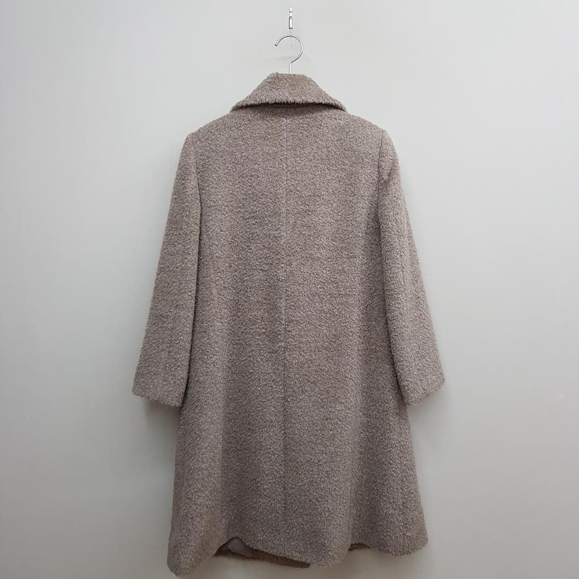 쁘레땅 PRENDANG 부클 텍스처 싱글 롱 코트 88-96-160사이즈 상품이미지4