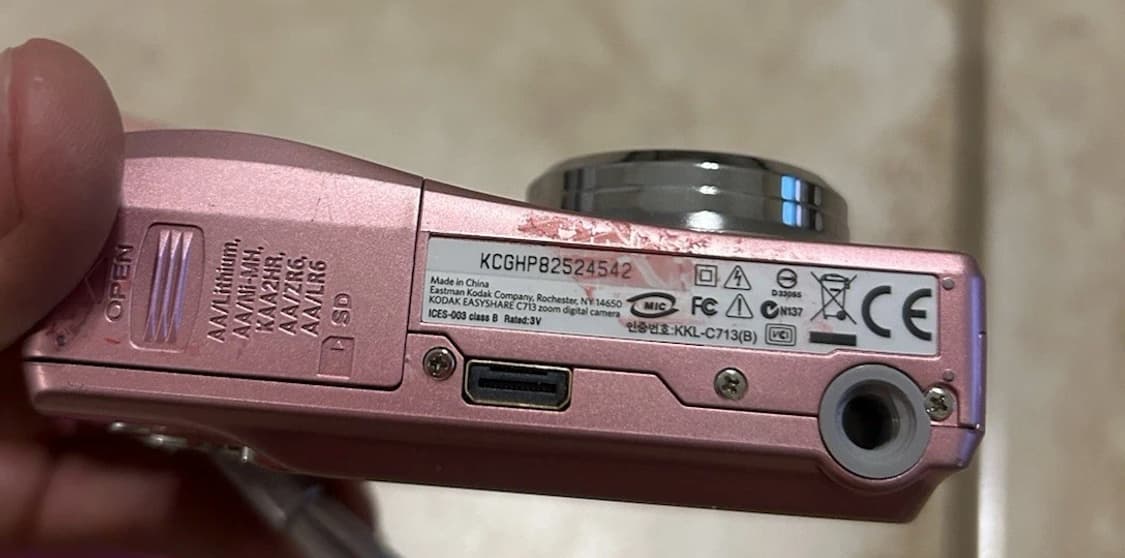 카리나pick✧･ﾟ코닥 easyshare c713 이지쉐어 디카 카메라 상품이미지7