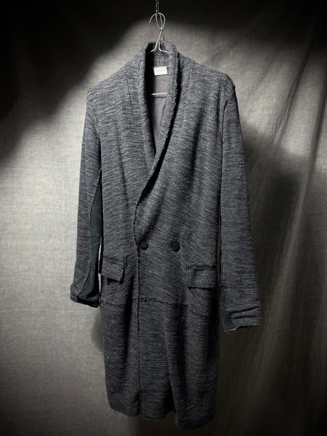 Transit Shawl Collar Double Coat 상품이미지3