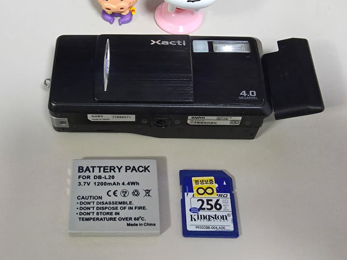 산요 작티 DSC-J4 빈티지 디지털카메라 상품이미지8