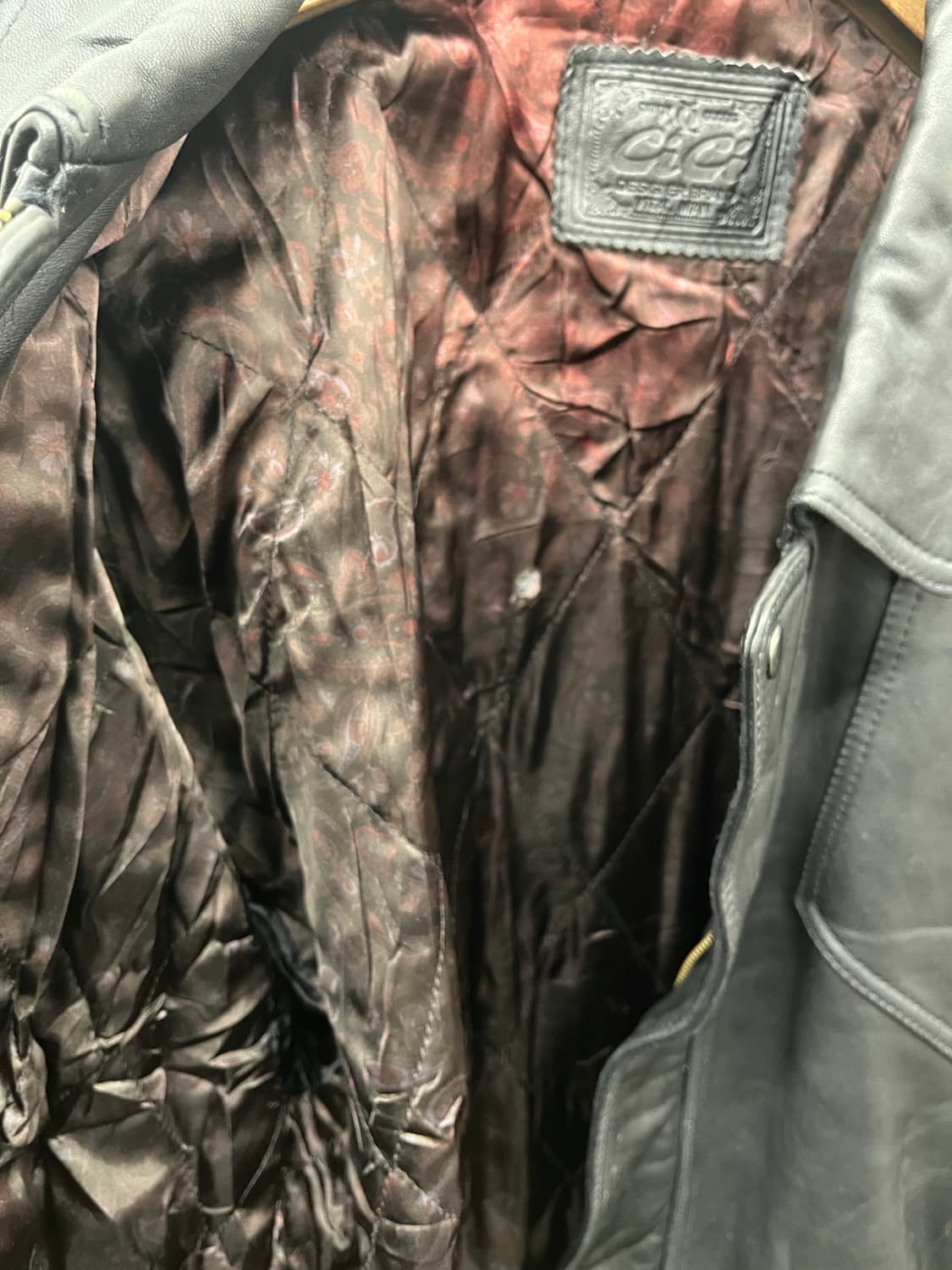 양가죽 봄버 자켓 상품이미지5