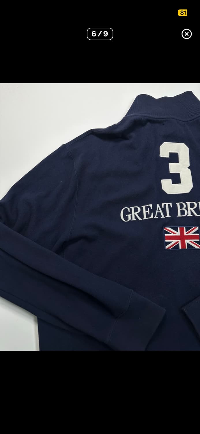 폴로 빅포니 영국 네이비 집업 상품이미지6