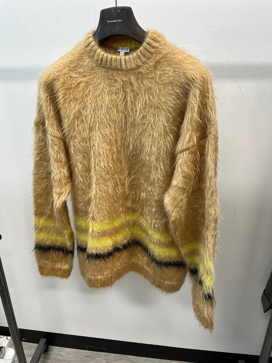 100) 로에베 오버 모헤어 니트 상품이미지1