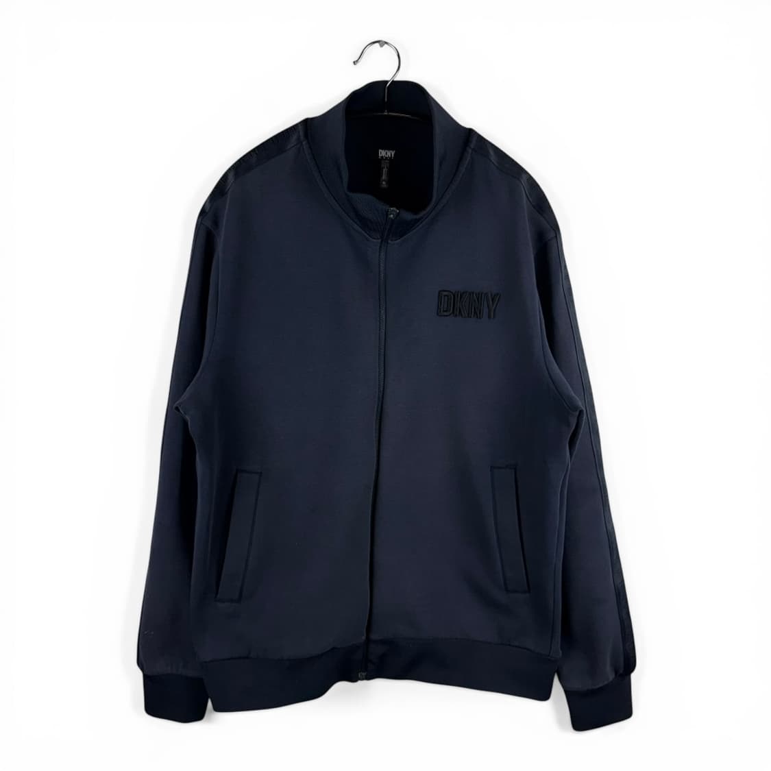 XL) DKNY 골프 사이드라인 트랙탑 네이비 상품이미지1