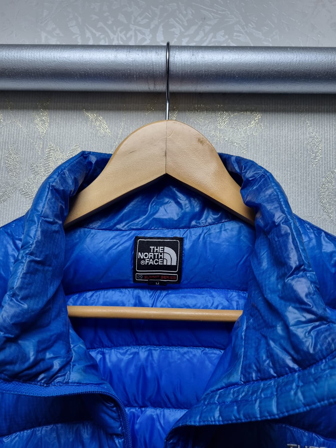 [남95~100] 노스페이스 써밋 블루 경량패딩800 상품이미지7