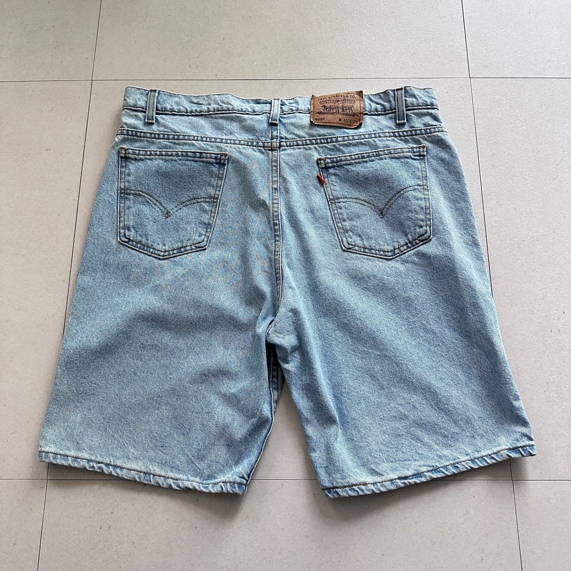 90s 리바이스 made in usa 505  데님 반바지 W40 상품이미지5