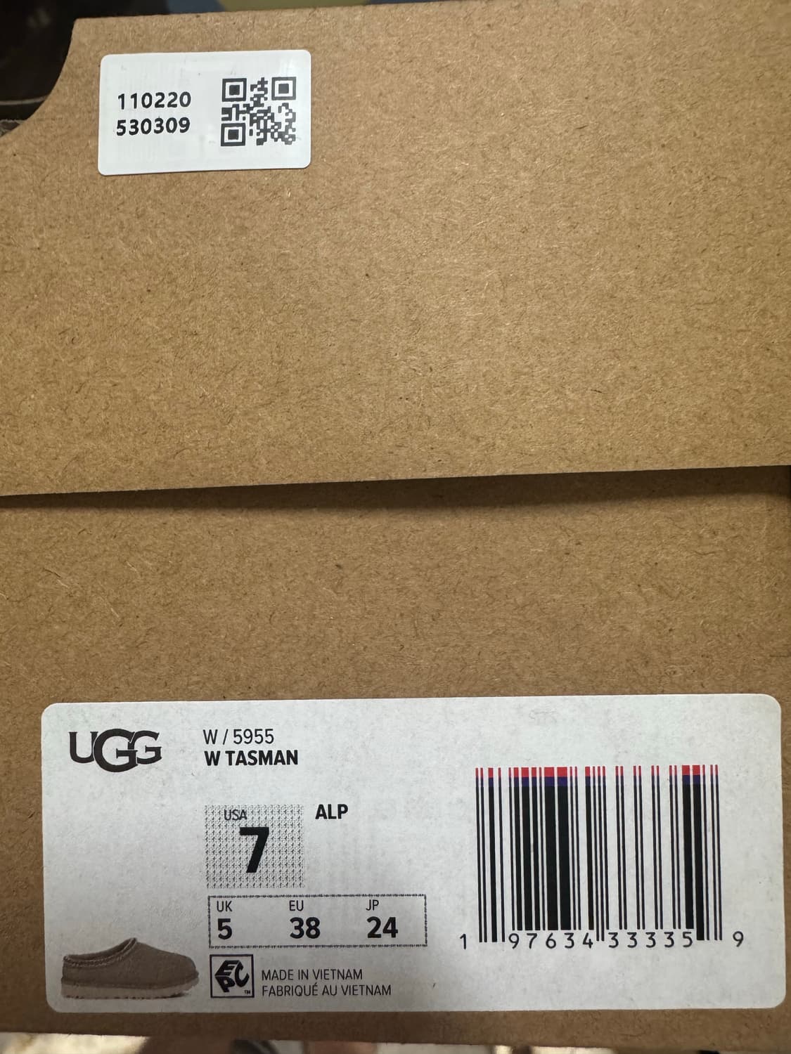 어그 타스만 5955-ALP 240 판매합니다 상품이미지1