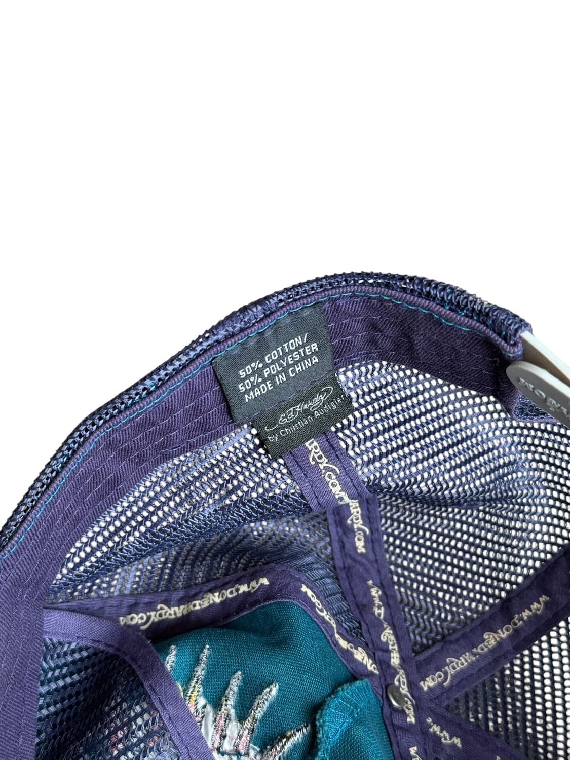 에드 하디 청록 메쉬캡 상품이미지4