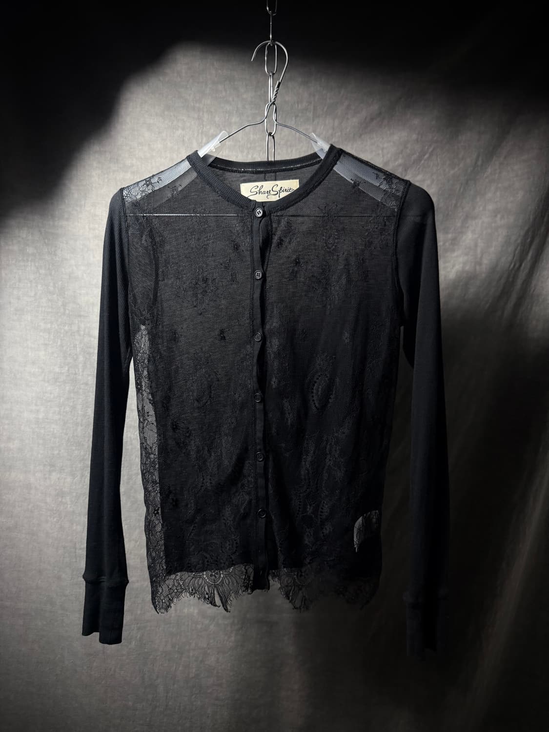 SHARE SPIRIT Lace Cardigan 상품이미지2