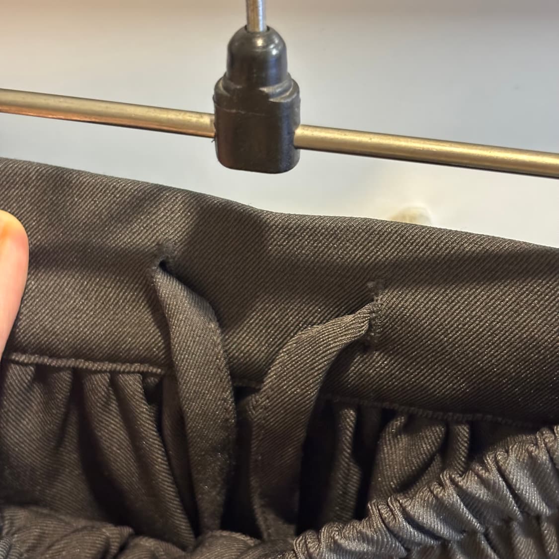 일본구매 그레이 유니크 벌룬 롱 스커트 상품이미지6