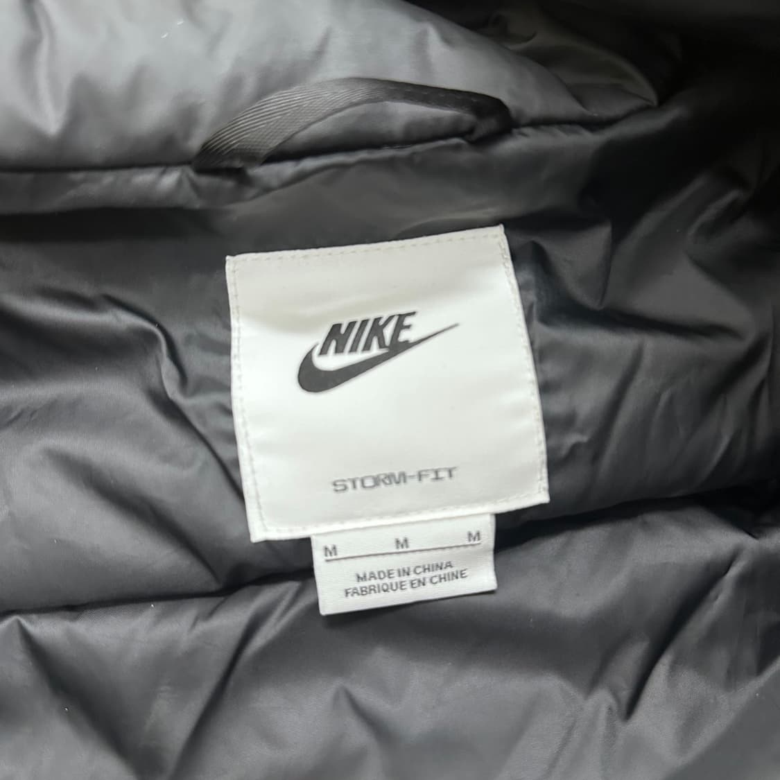 NIKE 나이키 덕다운 롱패딩 블랙 95(M) 상품이미지4