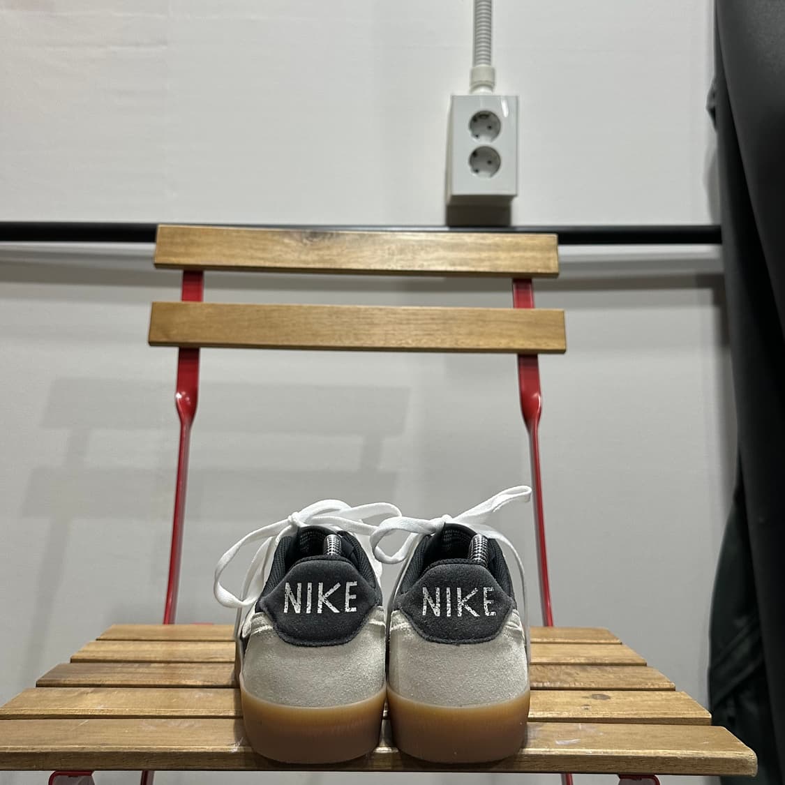 250) 나이키 운동화 남녀공용 신발 킬샷 OG 블랙 스니커즈 상품이미지4