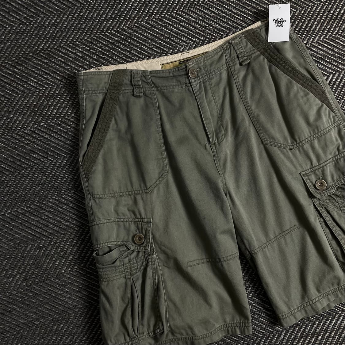 블루포스 y2k 빈티지 구르카 카고 버뮤다 팬츠o 3378 상품이미지3
